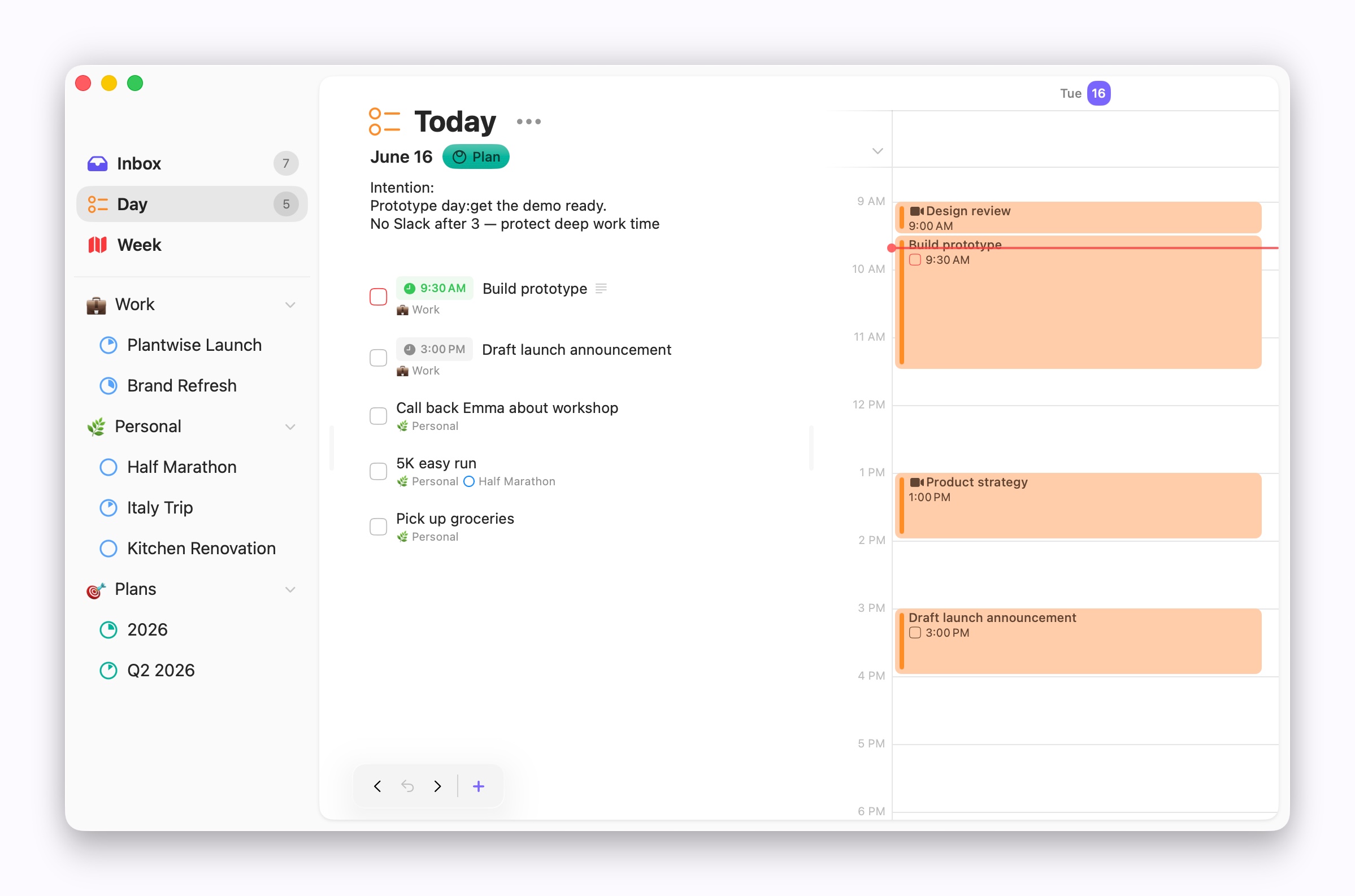 Space on Mac